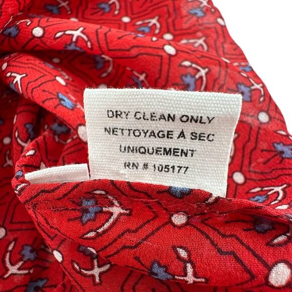 ULLA JOHNSON Silk Top in Scarlet 2 - Picture 7 of 9